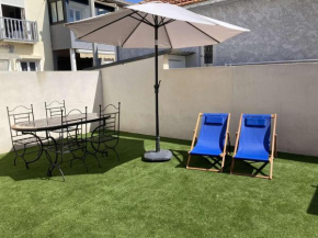 Maison 4 Pièces/6 Pers, Terrasse, Plage 150m, Centre-Ville Valras-Plage - FR-1-701-43